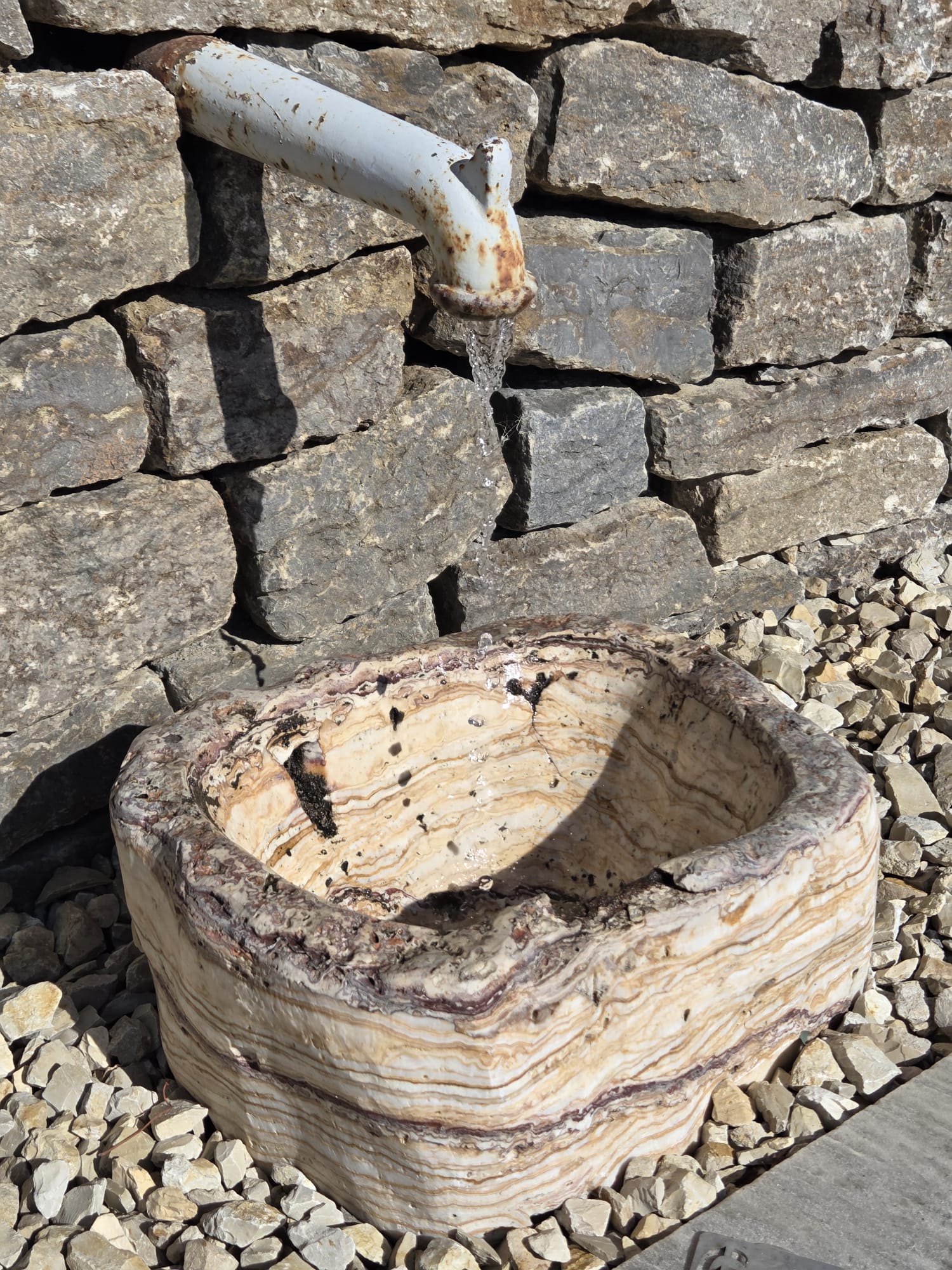 Zierfindling Flowerpot Premium Einzelstücke zwischen 50 und 150 kg