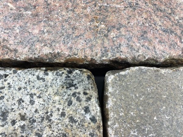 Gebrauchtes Granit Großpflaster 18-30 cm Reihenpflaster Detail 4