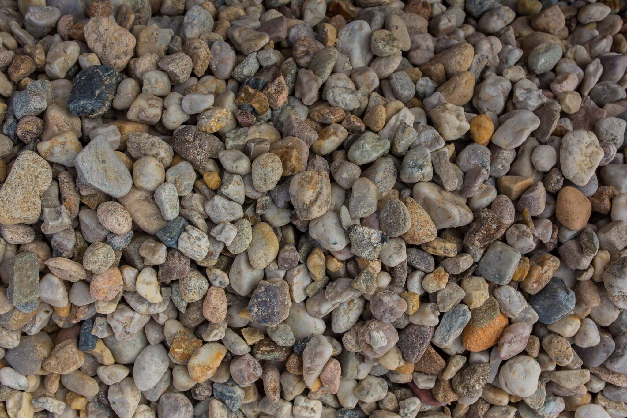 Rollkies 16-32 mm natürlich gerundet Detail 3