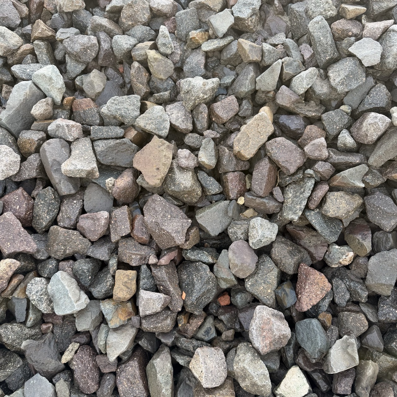 Porphyrschotter 25-56 mm gebrochen