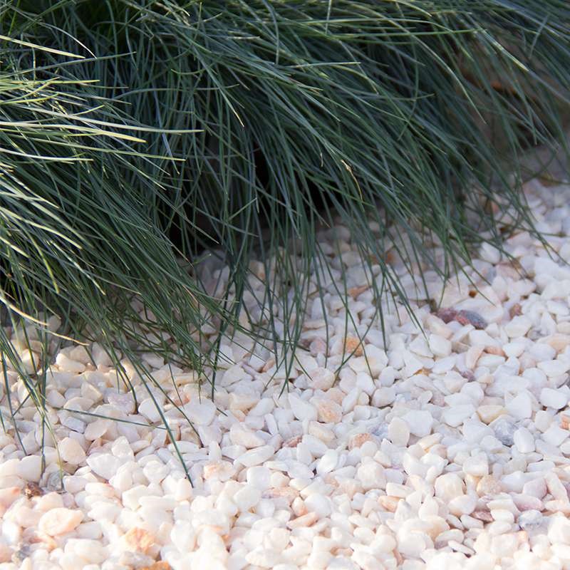 Ziersplitt Bianco Rosé 16-25 mm weiß-zart rosé