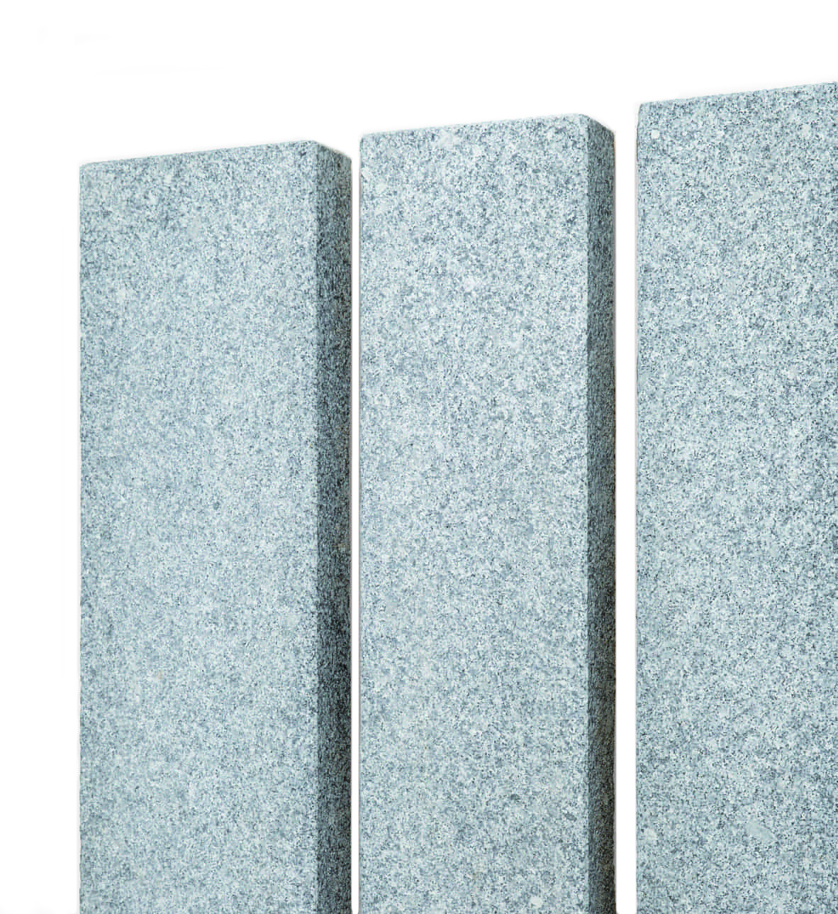 Granit Edelkantenstein 6x20x100 cm grau allseitig gestrahlt Granit Edelkantenstein 6x20x100 cm grau allseitig gestrahlt