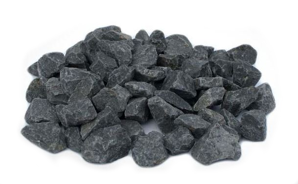 Ziersplitt Basalt Nero 16-32 mm anthrazit Ziersplitt Basalt Nero 20-40 mm anthrazit