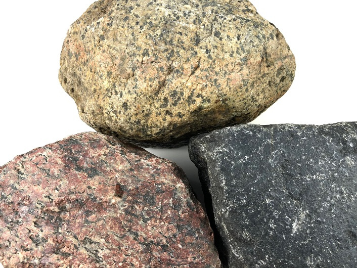 Gebrauchtes Granit Feldsteingroßpflaster 8-25 cm unregelmäßig Detail 3