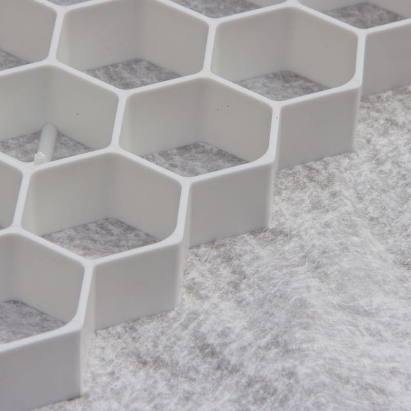 Kiesstabilisationssystem 119 x 78.6 x 3 cm weiß Detail 1