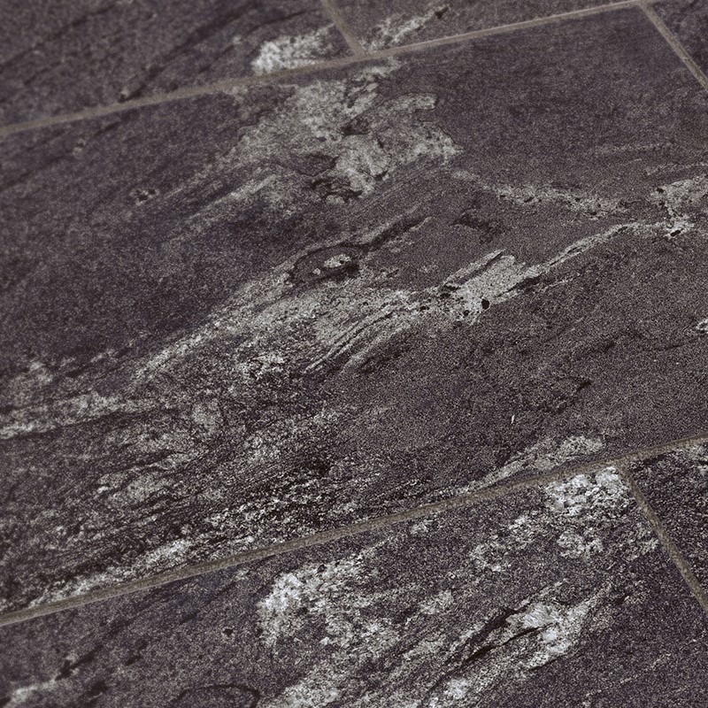 Keramikplatte Black Rock 80x40x3 cm anthrazit-gebändert Keramikplatte Black Rock 80x40x3 cm anthrazit-gebändert