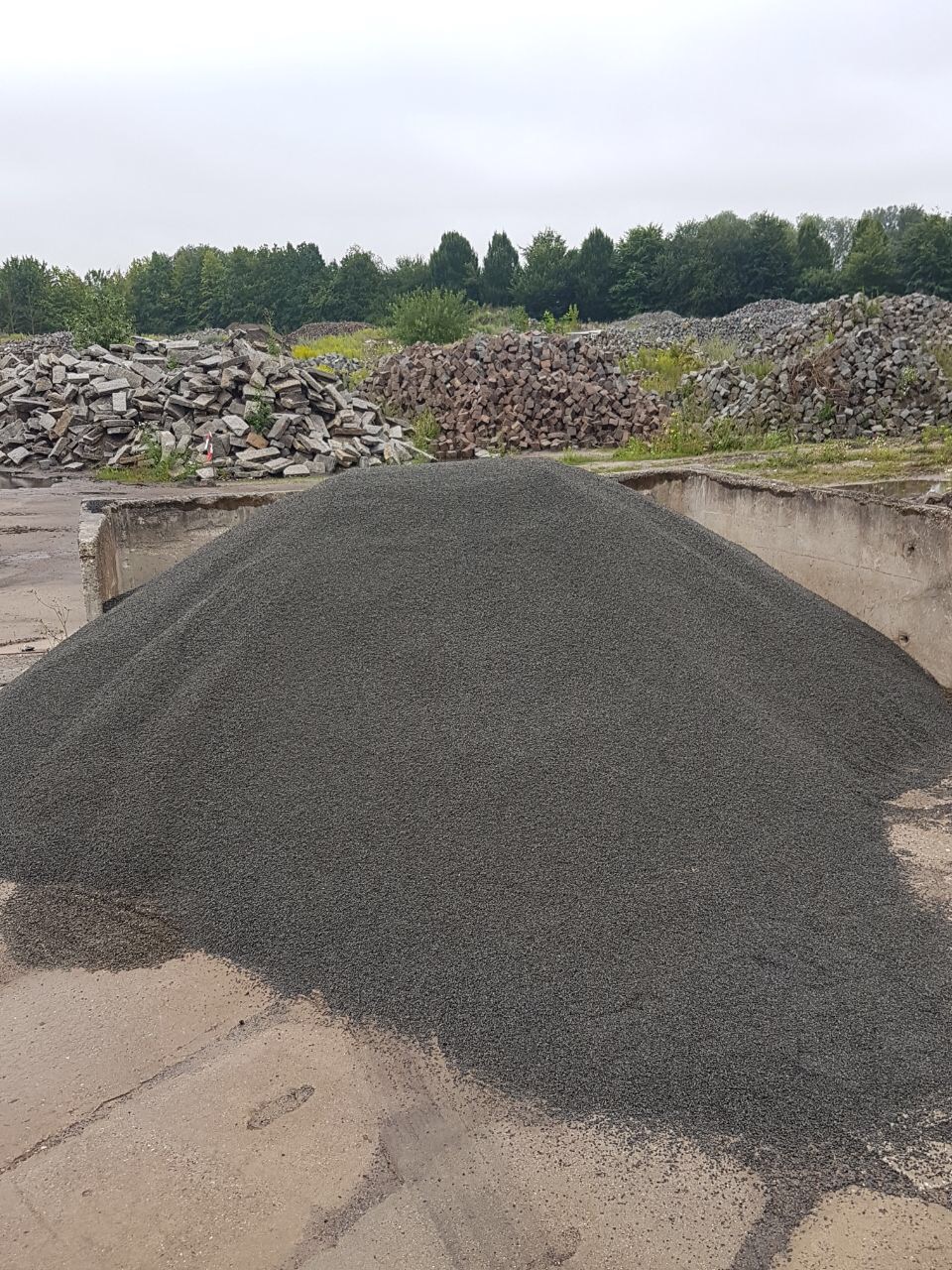 Grauwacke Verlegesplitt 2-5 mm Detail 1