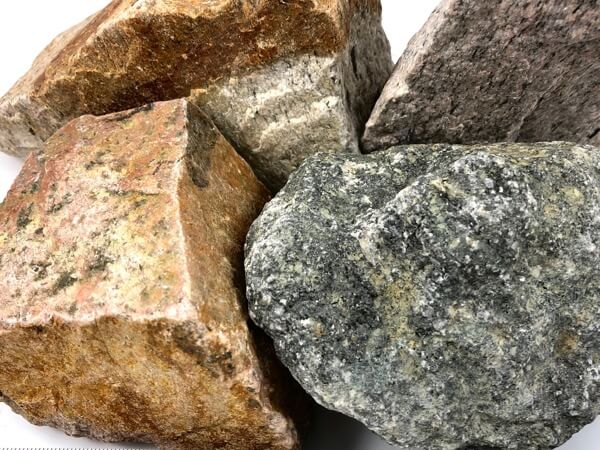 Gabionenstein Granit Herbstlaub 60-90 mm bunt Detail 1