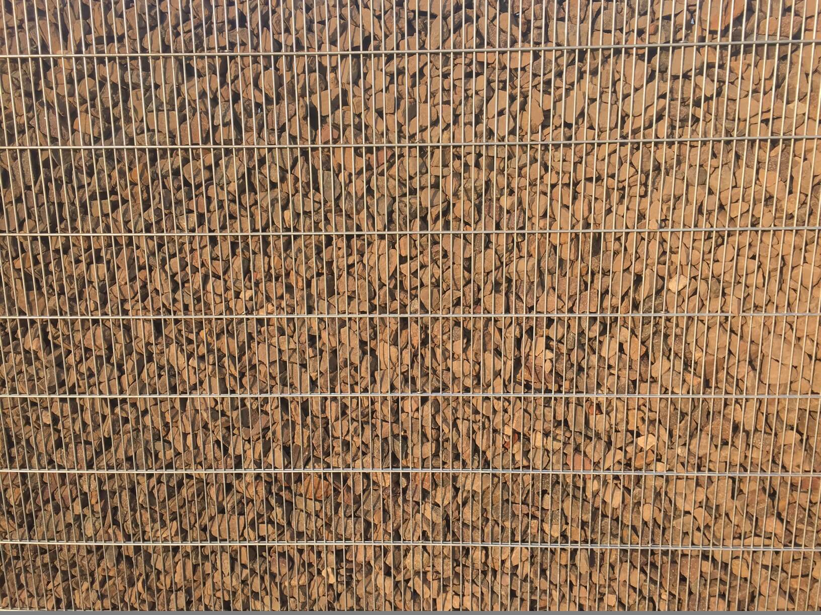 Porphyrschotter 25-56 mm gebrochen Detail 1