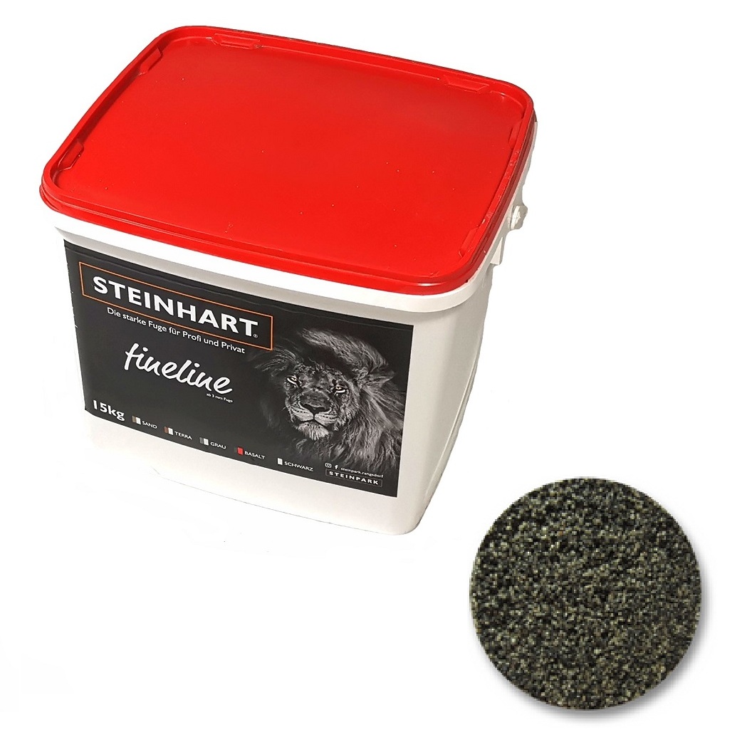 Steinhart fineline basalt Pflasterfugenmörtel wasserdurchlässig