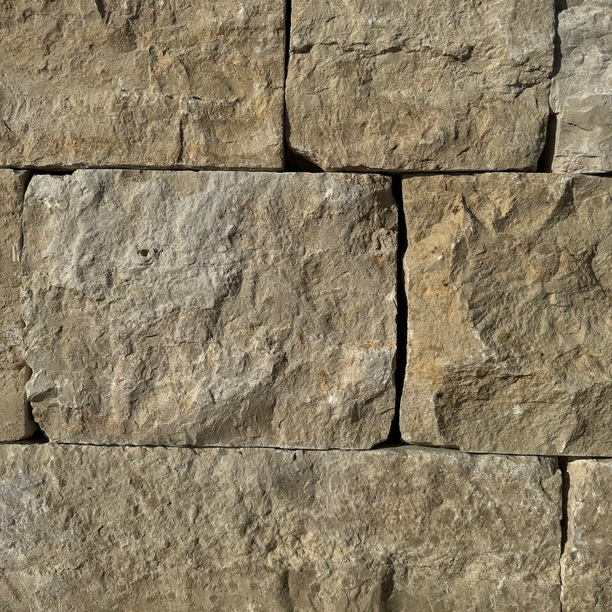 Premium Mauerstein Amarillo Caliza 15x22x20-60 cm gelb-grau