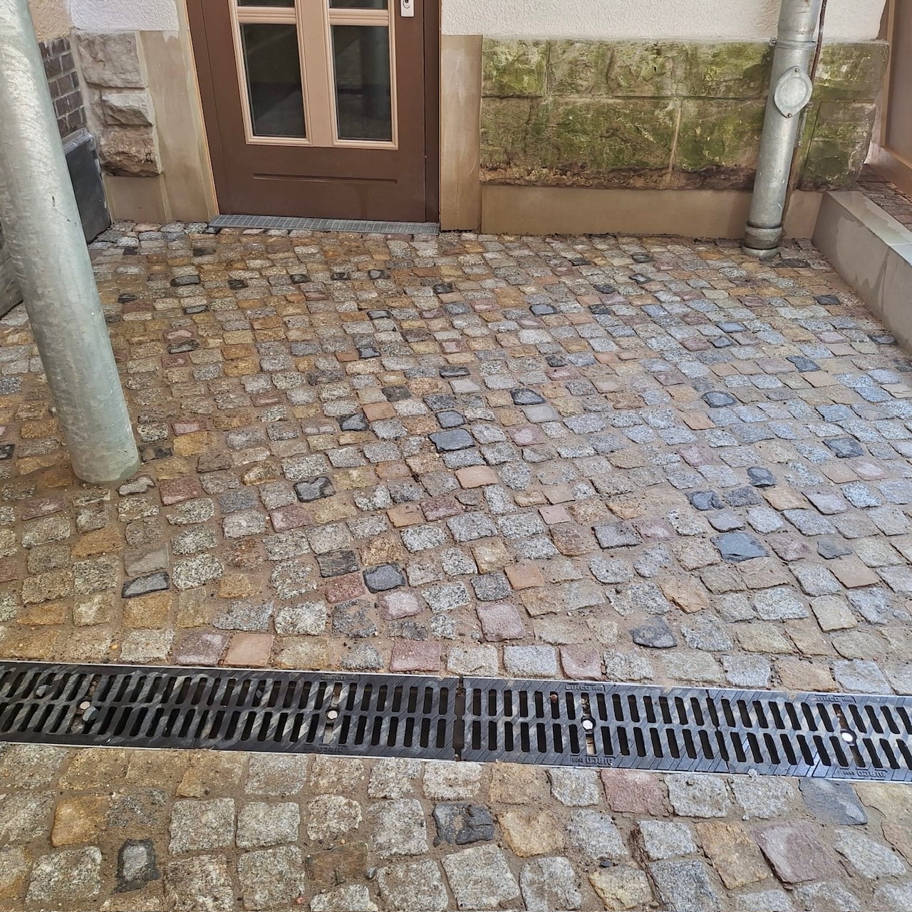 Granit/Gneis Kleinpflaster 8-11 cm bunt