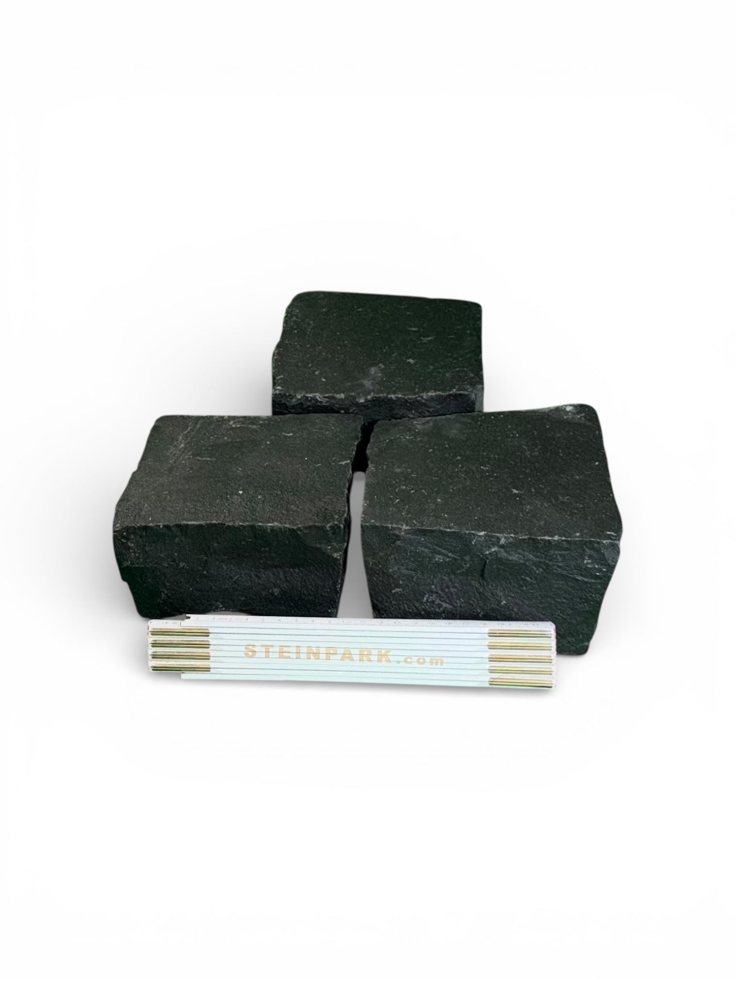 Basalt Großpflaster 15x15x8 cm anthrazit