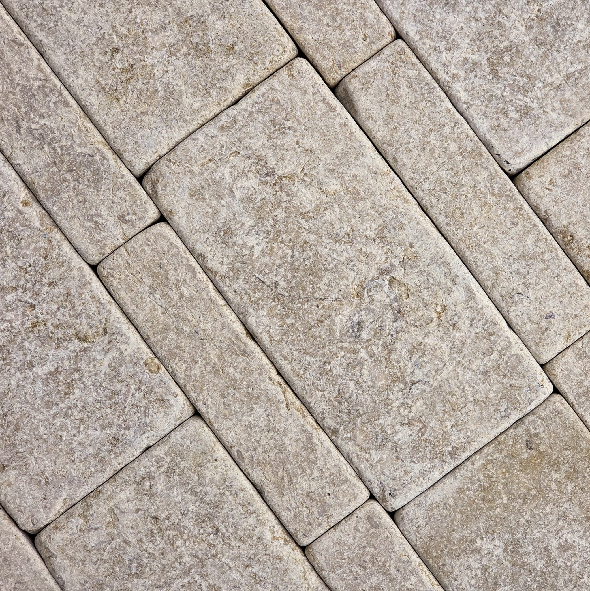 Kalkstein Pflasterklinker Catrina beige-gelblich