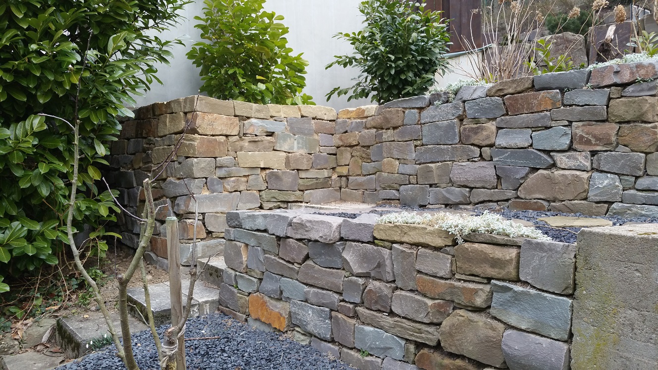 Grauwacke Mauerwerk 6-25x20-40xfreie Längen maschinengespalten Detail 4