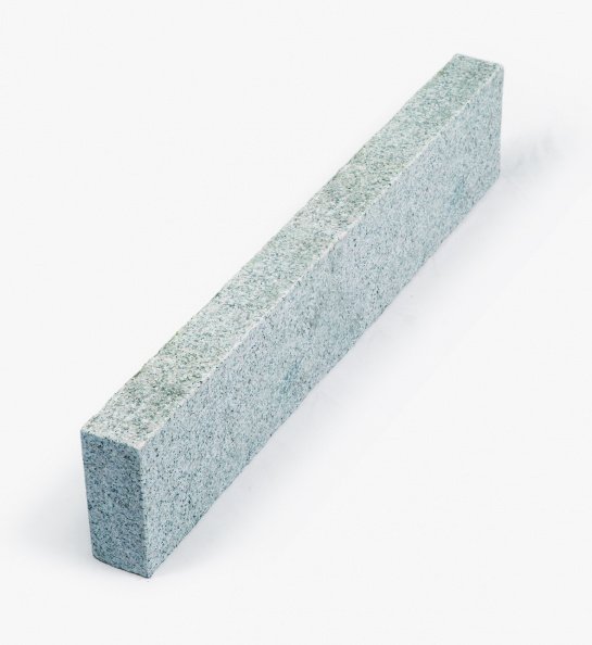 Granit Edelkantenstein Daba 6x25x100 cm hellgrau allseitig gesägt/geflammt