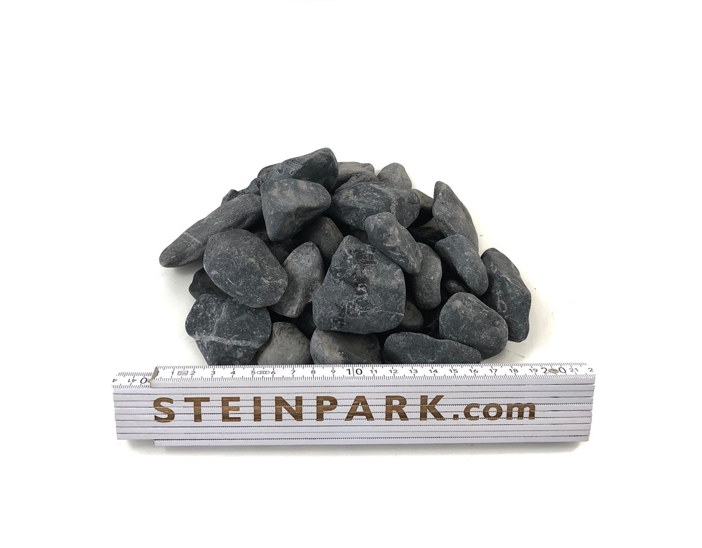 Zierkies Nero 20-40 mm anthrazit-grau Zierkies Nero 20-40 mm anthrazit-grau