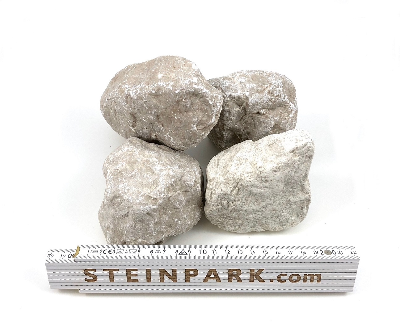 Gabionenstein Dolomit Vanilla 60-120 mm creme-beige Gabionenstein Dolomit Vanilla 60-120 mm creme-beige