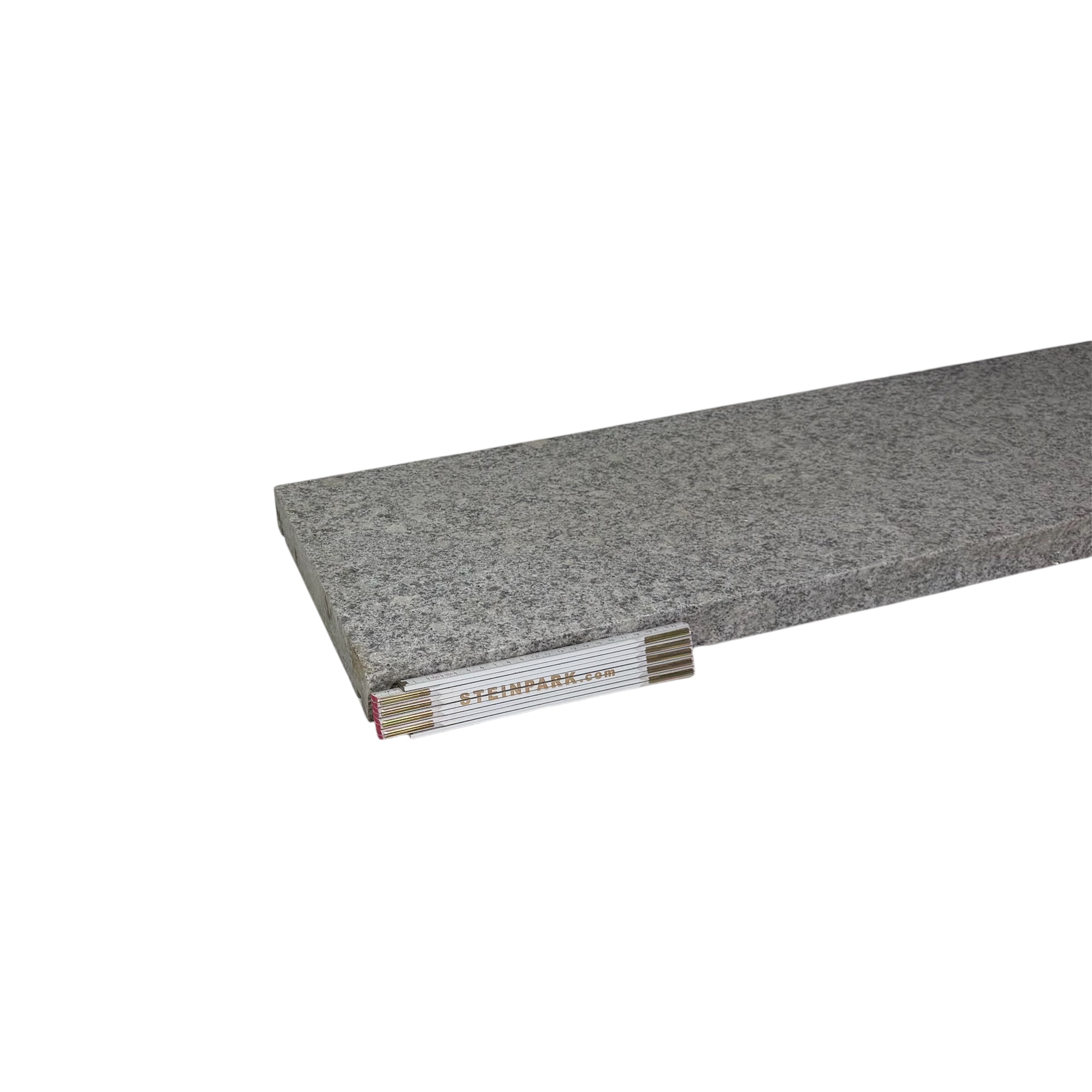 Granit Abdeckplatte Daba 4x28x100 cm hellgrau