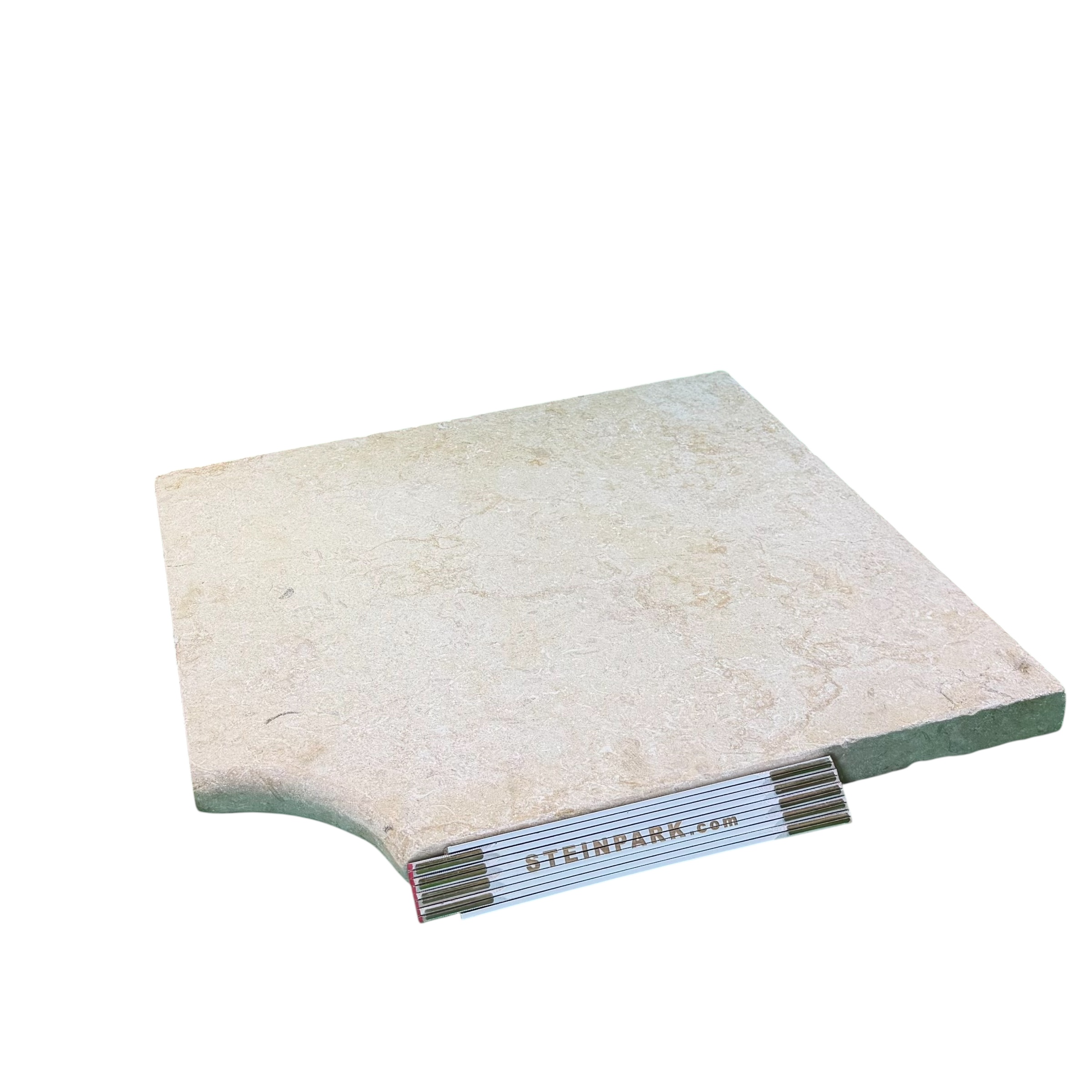 Kalkstein Poolecke Catrina 45x40/45x40x3 cm gelb-beige