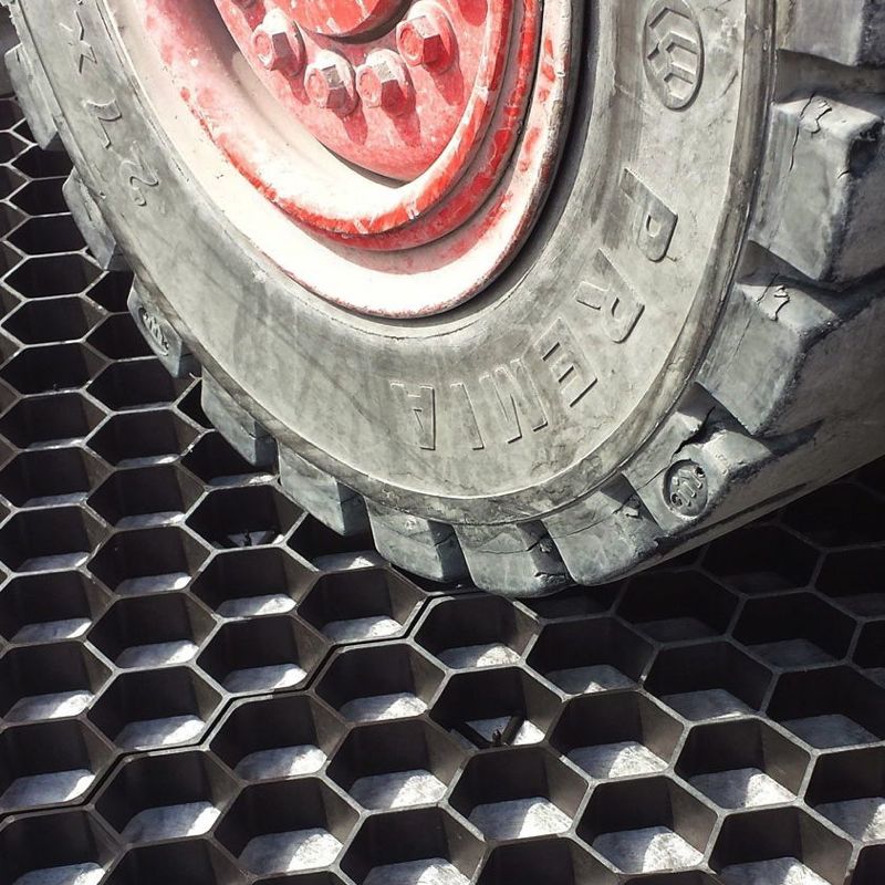 Kiesstabilisationssystem 119 x 78.6 x 3 cm weiß Detail 2