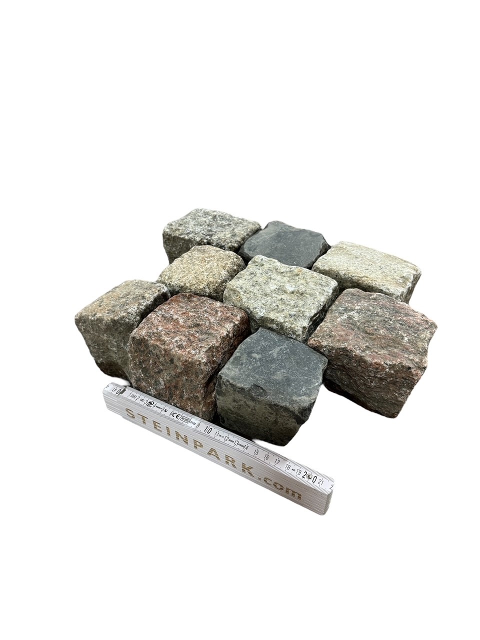 Gebrauchtes Naturstein Kleinpflaster 8-11 cm bunt Gebrauchtes Naturstein Kleinpflaster 8-11 cm bunt