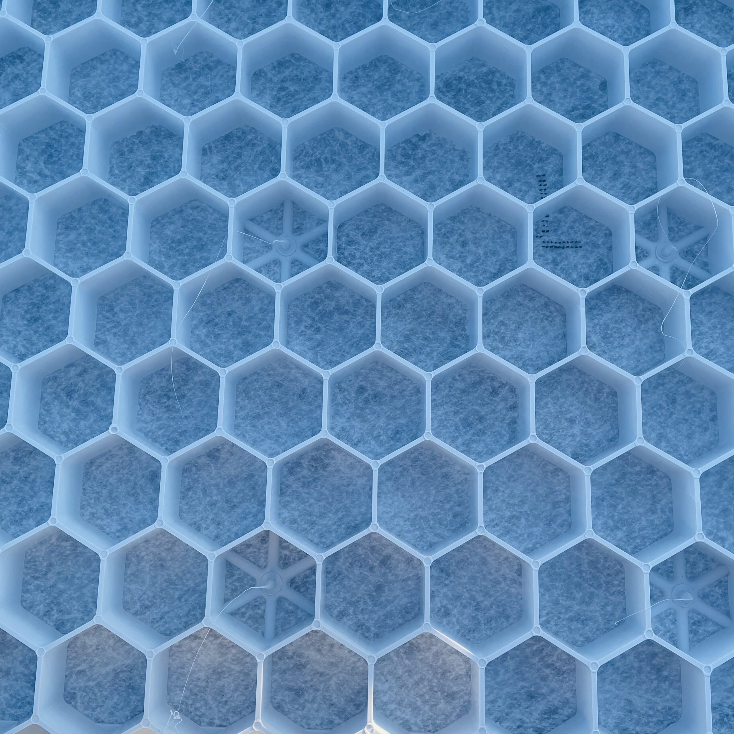 Kiesstabilisationssystem 119 x 78.6 x 3 cm weiß Detail 3