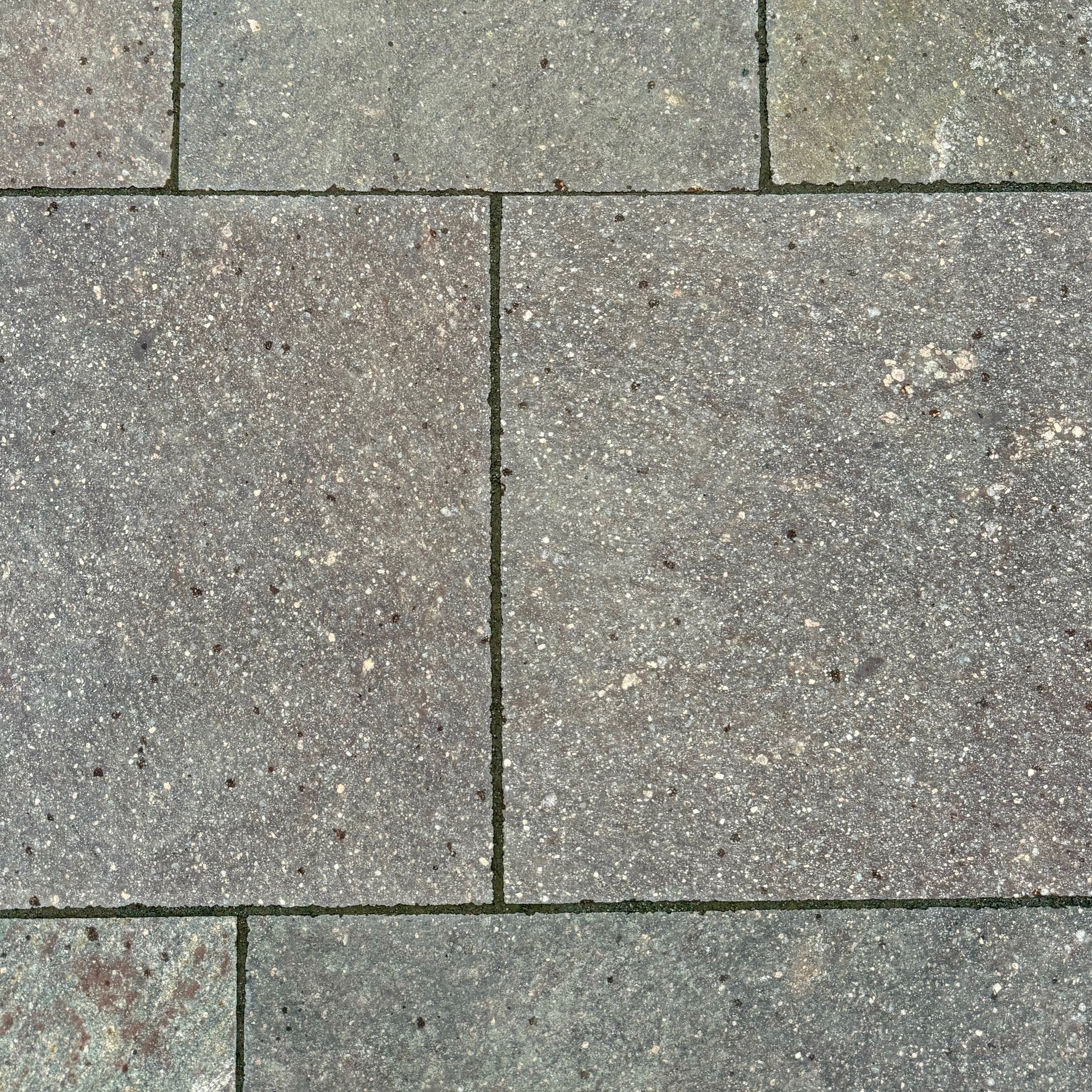 Porphyr Terrassenplatte Trient Bahnenware 40 cm mit freien Längen rot-braun-bunt Detail 1