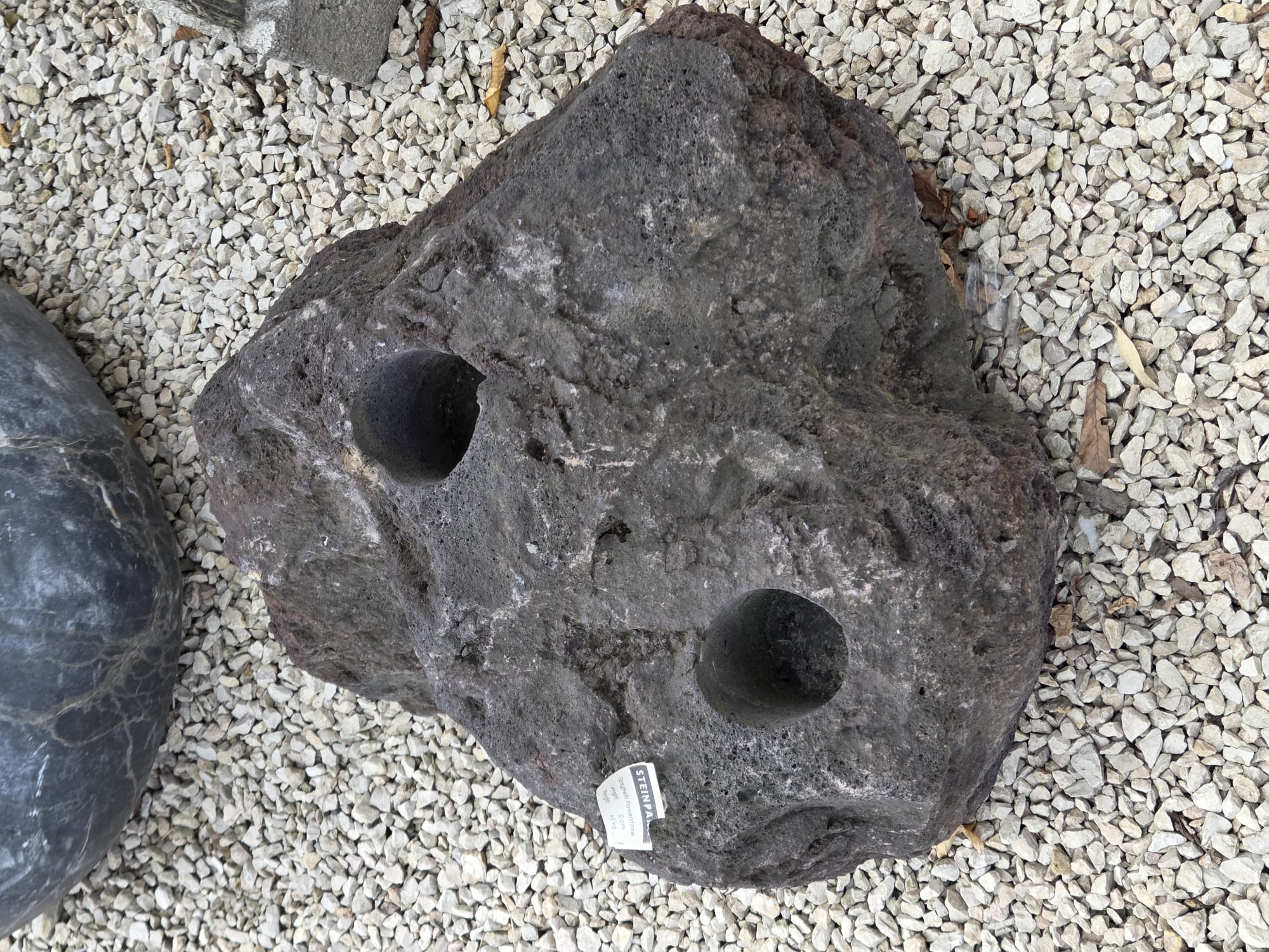Zierfindling Flower Stone Lavastein Einzelstück 65 kg Zierfindling Flower Stone Lavastein Einzelstück 65 kg