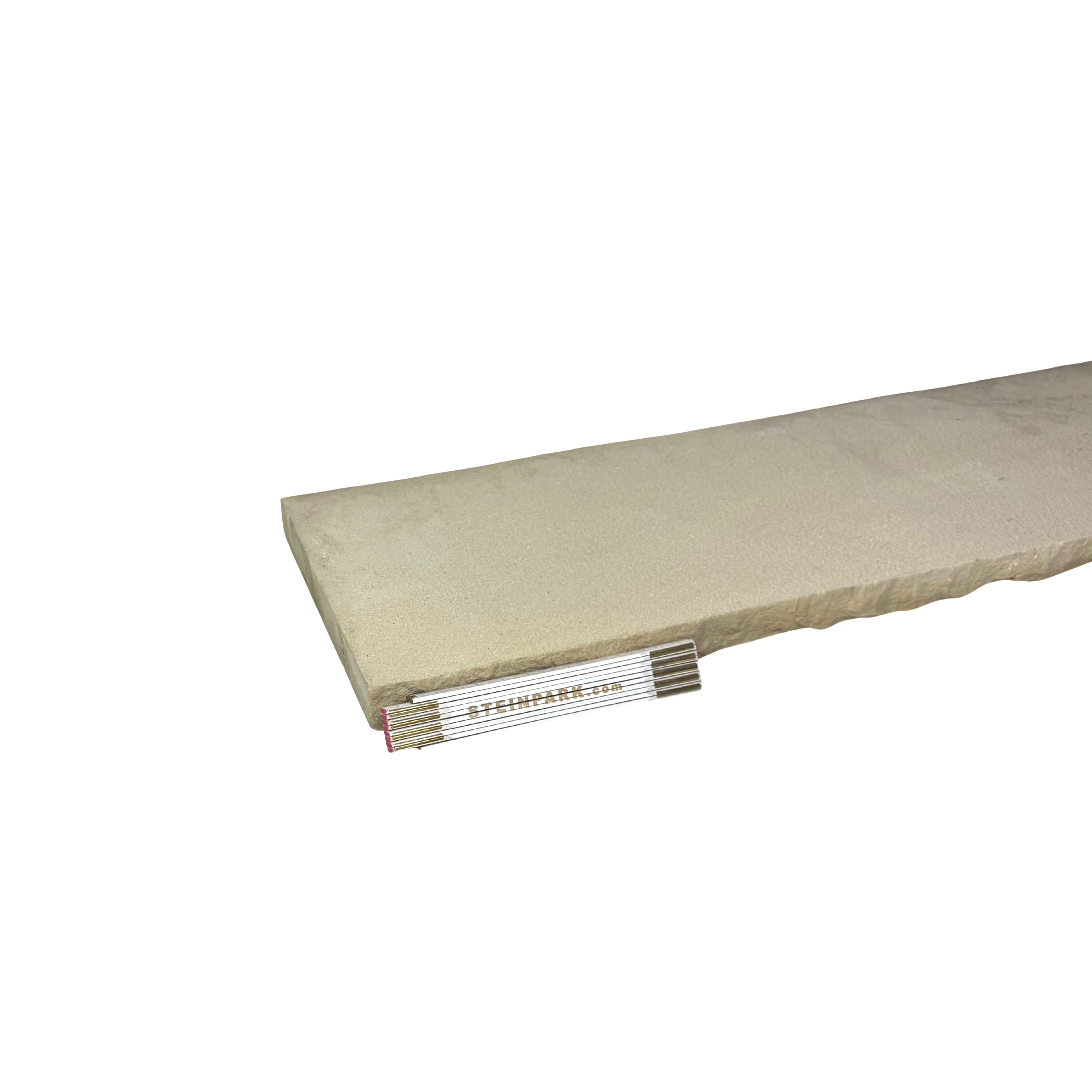 Sandstein Abdeckplatte Golden Sun 100x28x4 cm gelblich