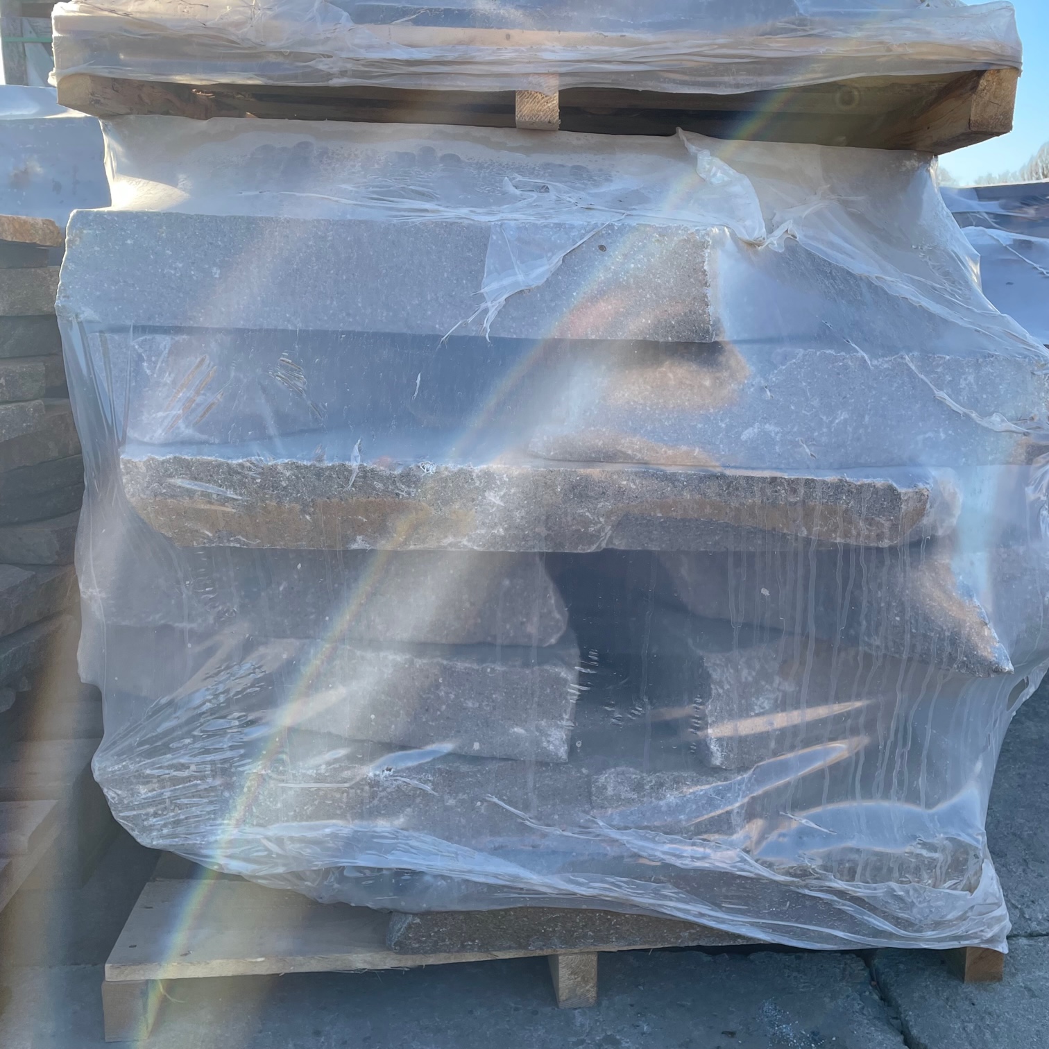 Porphyr Polygonalplatte Trient Big rot-braun-bunt Porphyr Polygonalplatte Trient Big rot-braun-bunt