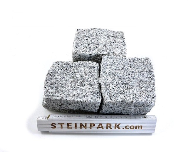 Neues Granit Kleinpflaster 8-11 cm Feinkorn regelmäßig