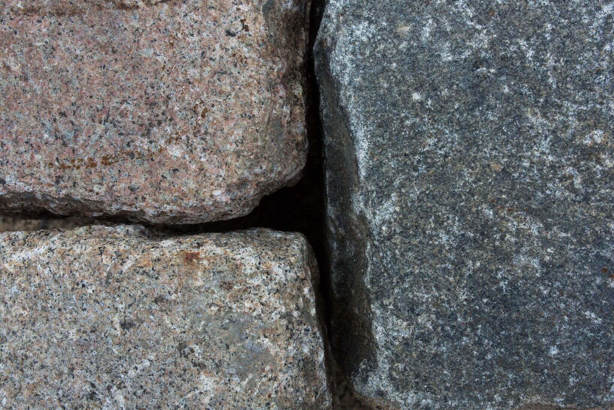 Granit Großpflaster 15-17 cm Wiese bunt gebraucht 5