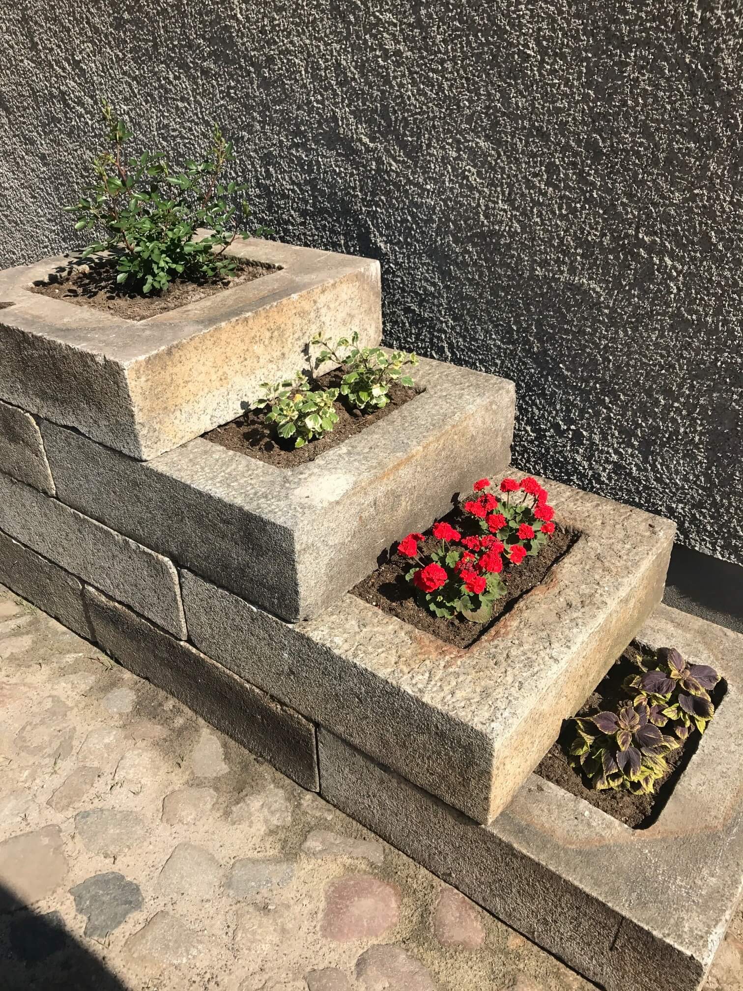 Granit Pflanzring