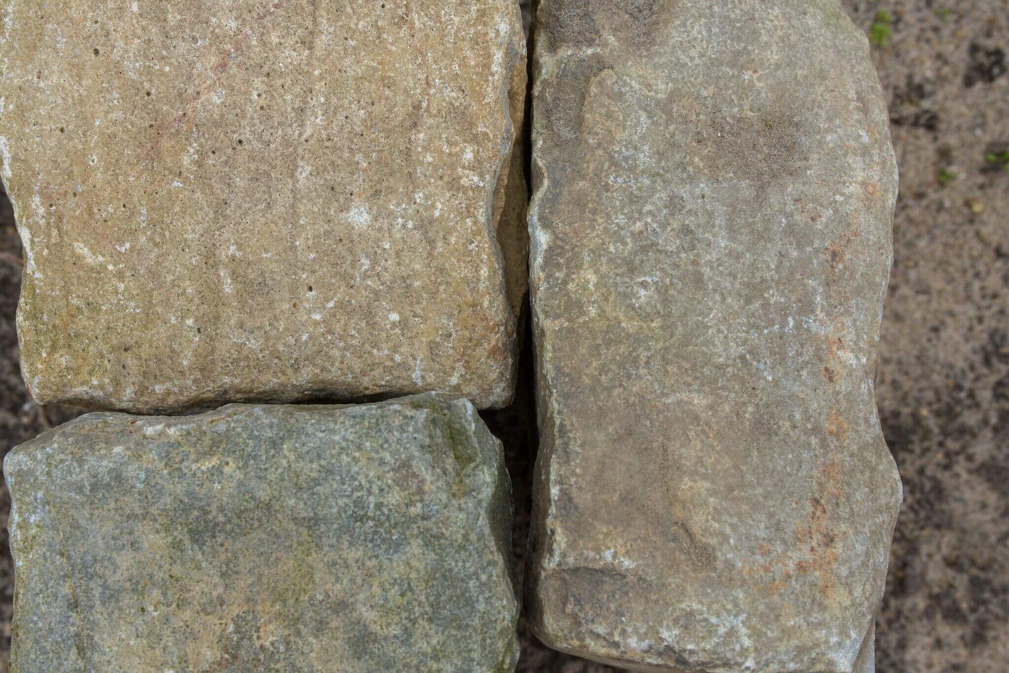 Kalkstein Großpflaster Box72 gebraucht 8