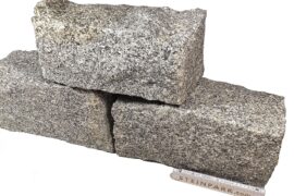 Granit Mauerstein 20x20x40 cm grau