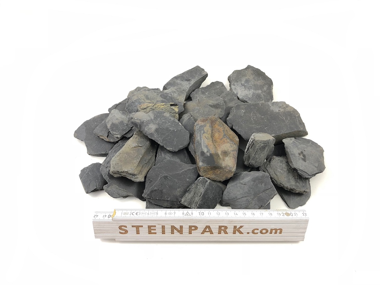 Ziersplitt Schiefer 40-70 mm gebrochen