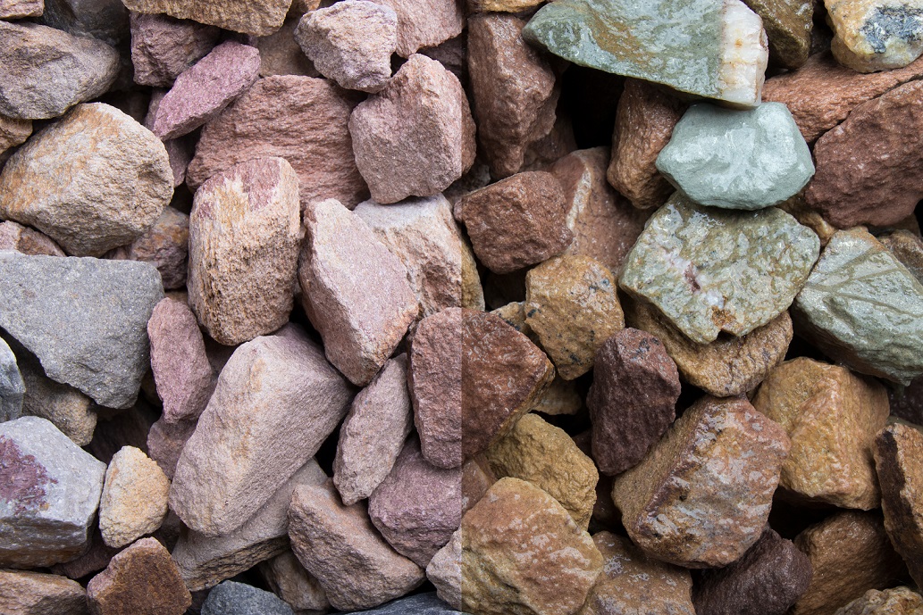 Ziersplitt Kalkstein Naturel 16-32 mm naturbelassen