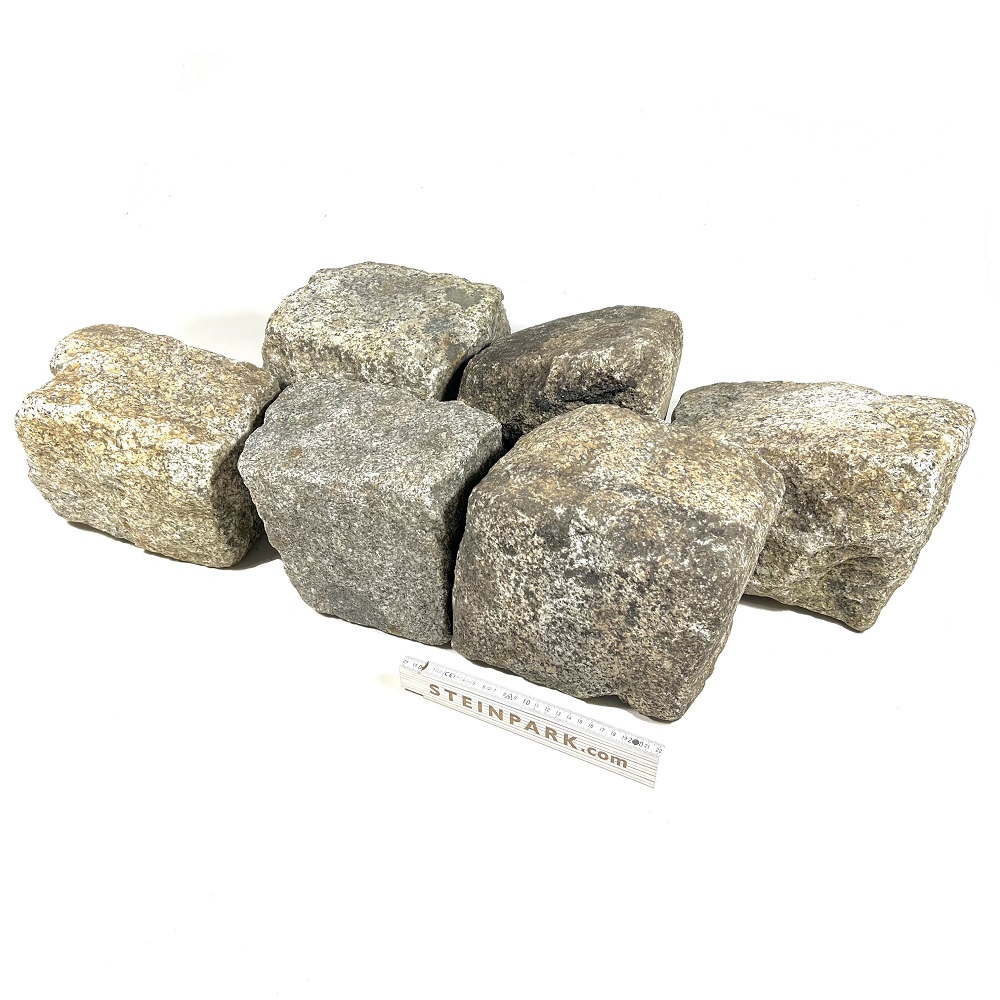 Gebrauchtes Granit Großpflaster 10-25 cm unregelmäßig