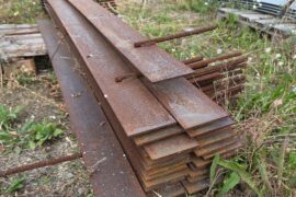 Parkband unverzinkt 3000x100x4 mm, rostend